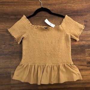 Yellow American Eagle Top